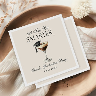 Servilleta De Papel A Tini Bit Smarter Espresso Martini Graduation