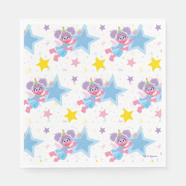 Servilleta De Papel Abby Cadabby Fiesta Star Pattern (Anverso)