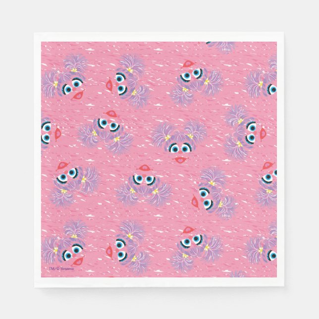 Servilleta De Papel Abby Cadabby Fur Face Pattern (Anverso)