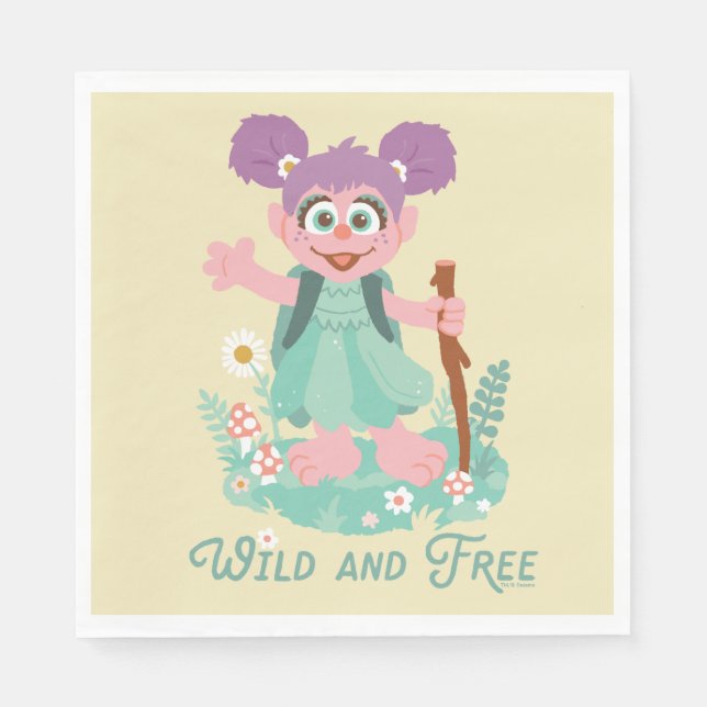 Servilleta De Papel Abby Cadabby | Silvestre y libre (Anverso)