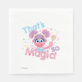 Servilleta De Papel Abby Cadabby Wand