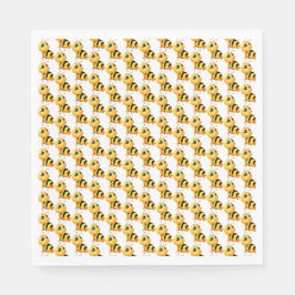 Servilleta De Papel Abeja sonriente Ducha para bebé Papel