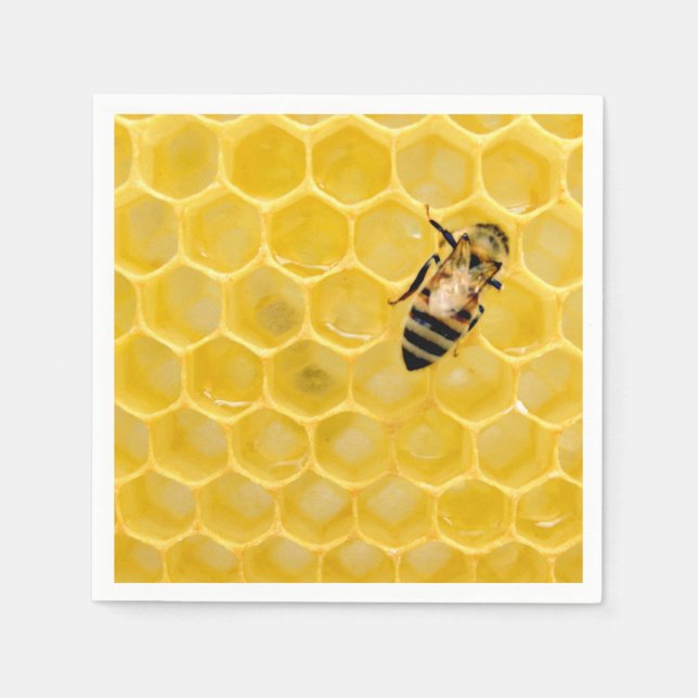 Servilleta De Papel abeja y abeja (Anverso)