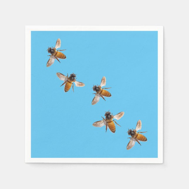 Servilleta De Papel Abejas de miel (Anverso)