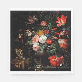 Servilleta De Papel Abraham Mignon El Bouquet Girado. Floral