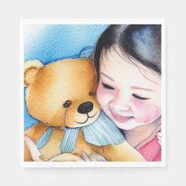 Servilleta De Papel Abrazo de oso