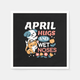 Servilleta De Papel Abrazos, narices húmedas y vibraciones de primaver