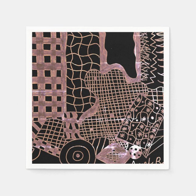 Servilleta De Papel Abstracción 1 (Anverso)