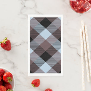 Servilleta De Papel Abstracción geométrica cuadrada 8