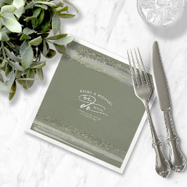 Servilleta De Papel Abstract Paint Strokes We Do Thank You ID886