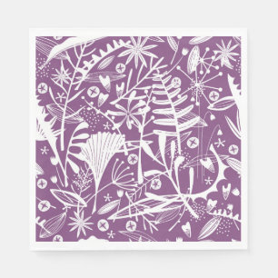 Servilleta De Papel Abundance Botanical Berry Fiesta Napkin