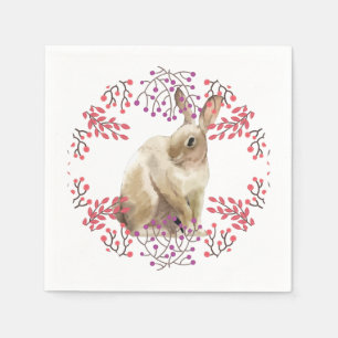 Servilleta De Papel Abundancia de Pascua Circunferencia floral