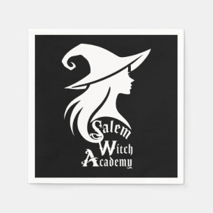 Servilleta De Papel Academia de Brujas de Salem Brujas Wiccanas Fiesta