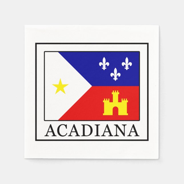Servilleta De Papel Acadiana (Anverso)
