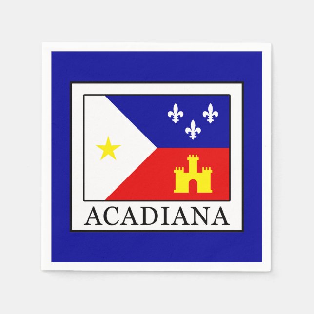 Servilleta De Papel Acadiana (Anverso)