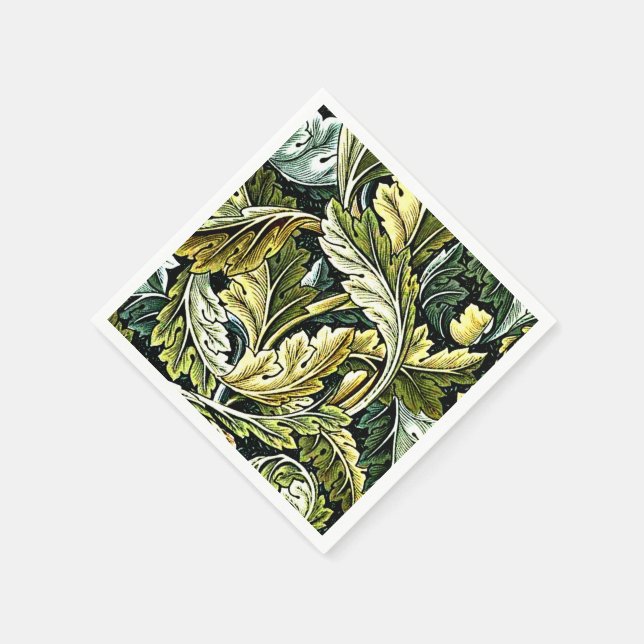 Servilleta De Papel Acanthus, un patrón de William Morris, (Borde)