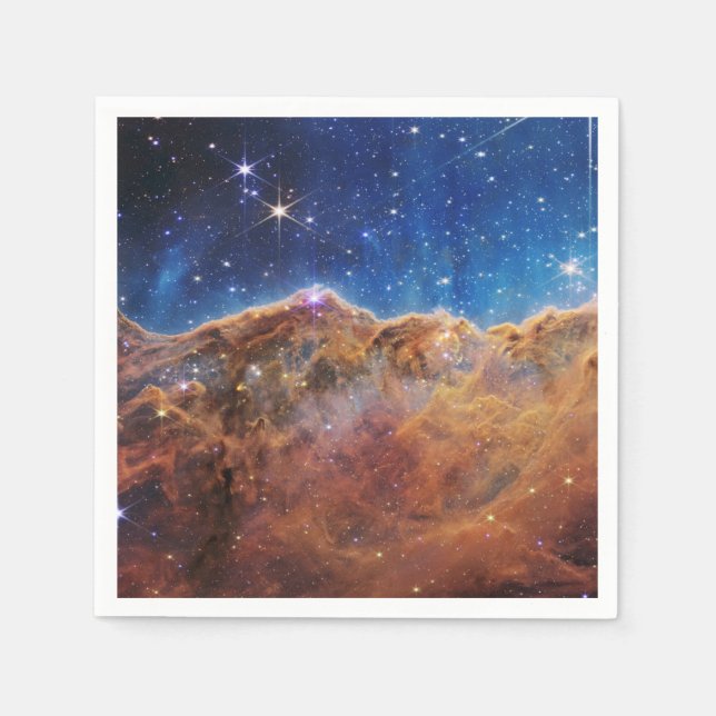 Servilleta De Papel Acantilados cósmicos en la Nebulosa Carina (Anverso)