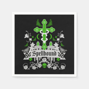 Servilleta De Papel Accesorios de moda para postPunk gótico