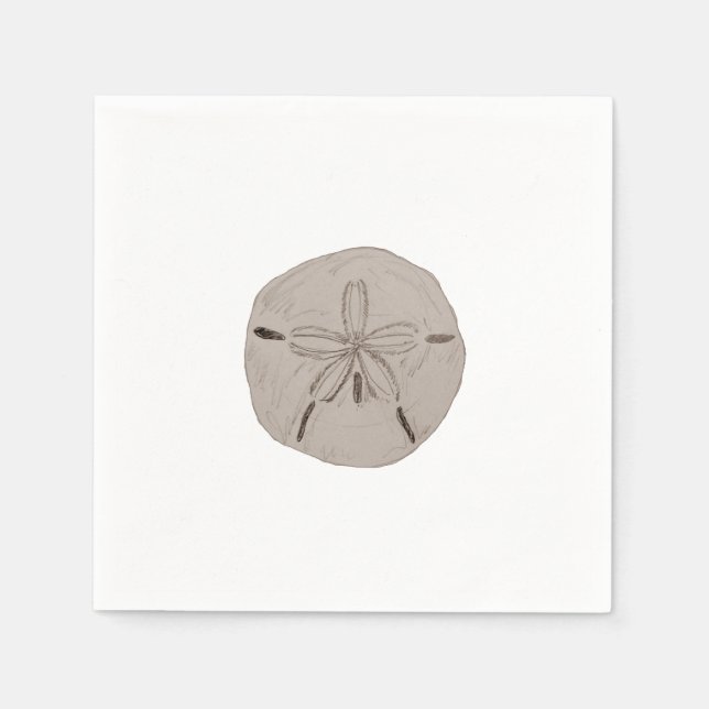 Servilleta De Papel Accesorios de playa para pintura de dólares de are (Anverso)