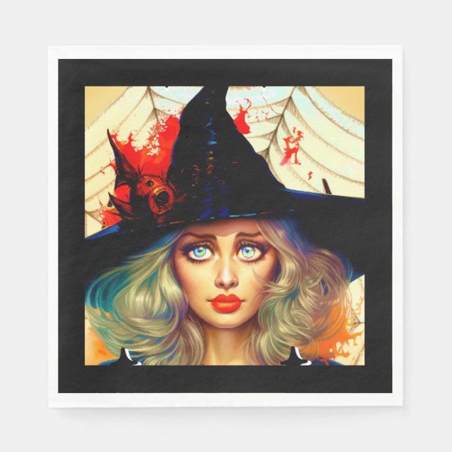 Servilleta De Papel Accesorios para Fiestas temáticos de Halloween (Anverso)