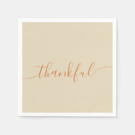 Servilleta De Papel Acción de Gracias