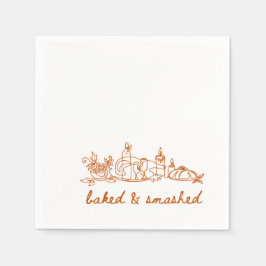 Servilleta De Papel acción de gracias al horno y al baño