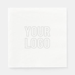 Servilleta De Papel Aclarar automáticamente el logotipo para el fondo