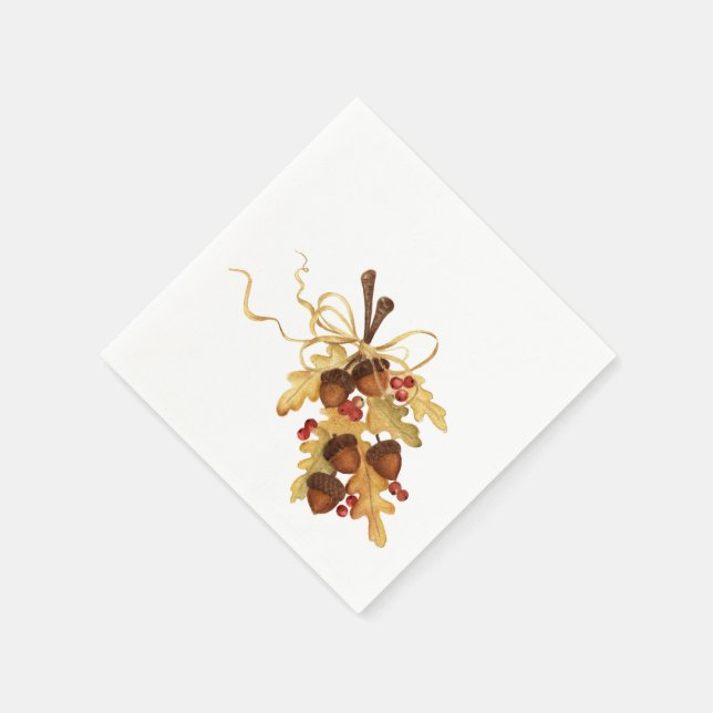 Servilleta De Papel Acorn (Borde)