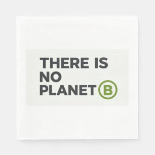 Servilleta De Papel Activista ambiental No hay planeta B