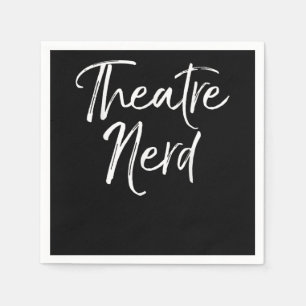 Servilleta De Papel Actriz actriz actriz de Lover Actress Nerd