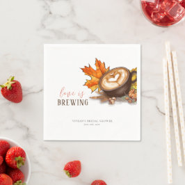 Servilleta De Papel Acuarela Amor de Café Express Está en Preparación 