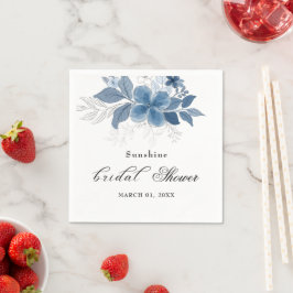 Servilleta De Papel Acuarela Elegante Eucalipto