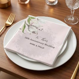 Servilleta De Papel Acuarela floral pastel suculenta boho