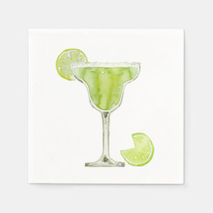 Servilleta De Papel Acuarela Margarita