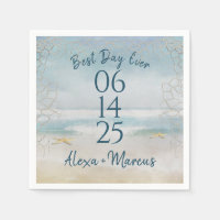 Acuarela oceánica y Boda de la estrella de mar