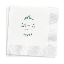 Servilleta De Papel Adelaide Boda Monograma