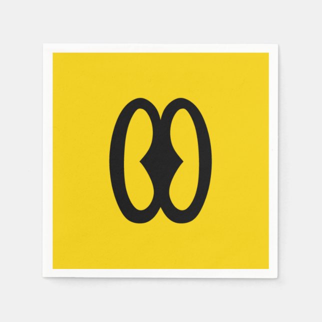 Servilleta De Papel Adinkra africana (Anverso)