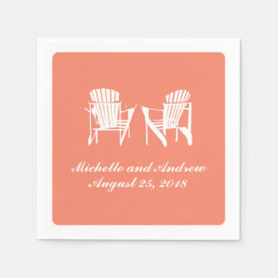 Servilleta De Papel Adirondack Chairs BODA