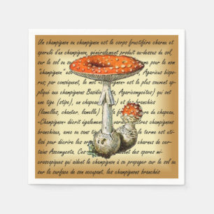 Servilleta De Papel Adolphe Millot ~ Champignons-pour tous arreglado ~