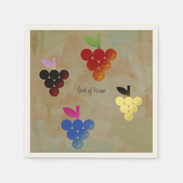 Servilleta De Papel Adonis Dios del Vino