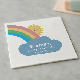 Servilleta De Papel Adorable Dinosaur Baby Shower Welcome Paper Napkin