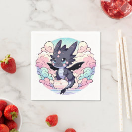 Servilleta De Papel Adorable Dragon Baby Shower