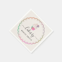 adorable guión panadería napkins