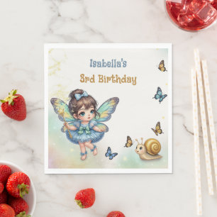 Servilleta De Papel Adorable hada pequeña