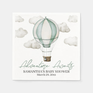 Servilleta De Papel Adventure Awath Baby Shower Paper Napkin