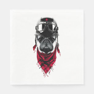 Servilleta De Papel Adventurer Pug