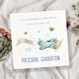 Servilleta De Papel Aeronave Cute Kids Sky Stars Graduación preescolar