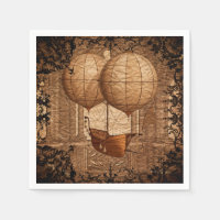 Aeronave victoriana Grunge Steampunk