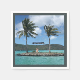 Servilleta De Papel Aeropuerto de Bora Bora