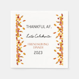 Servilleta De Papel AF agradecido